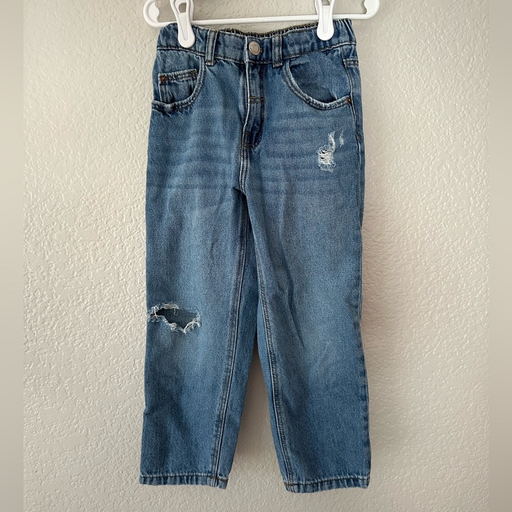Little Girl Zara Mom Fit Jeans Size 5/6